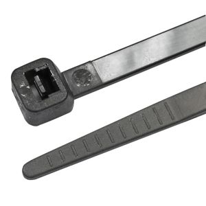 Image of B&Q Black Cable tie (L)100mm Pack of 200