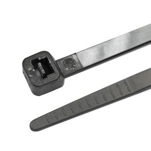 Image of B&Q Black Cable tie (L)140mm Pack of 200