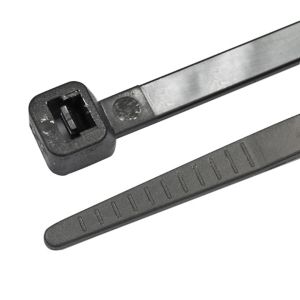 Image of B&Q Black Cable tie (L)200mm Pack of 200