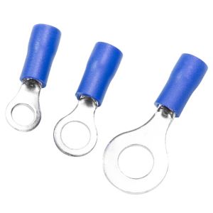 Image of B&Q Blue Crimp connector Pack of 12