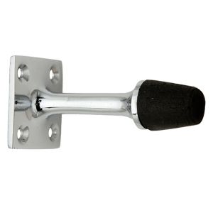 Image of Chrome-plated Wall-mounted Door stop