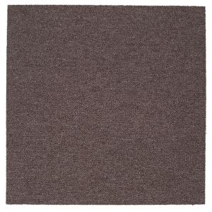 Image of Colours Brown Loop Carpet tile (L)50cm
