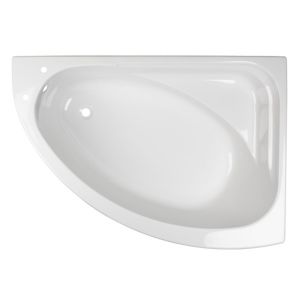 Image of Cooke & Lewis Strand Acrylic Right-handed Corner Bath (L)1495mm (W)1060mm