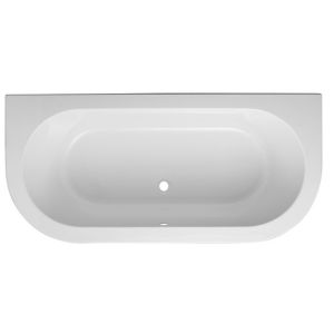Image of Cooke & Lewis Helena Acrylic Oval Curved Bath (L)1700mm (W)800mm