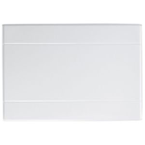 Cooke & Lewis Adelphi White Curved End Bath Panel (W)750mm