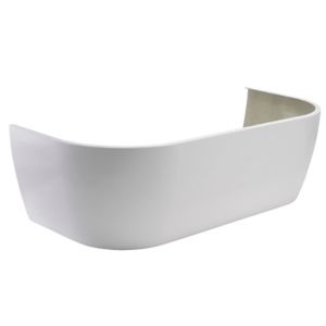 Image of Cooke & Lewis Helena White Front Bath panel (W)1700mm