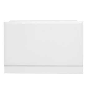 Image of Cooke & Lewis Gloss White End Bath panel (W)735mm