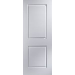 Image of 2 panel Primed White Internal Door (H)1981mm (W)610mm