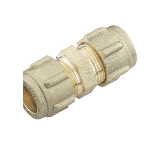 Image of Plumbsure Compression Straight Coupler (Dia)12mm