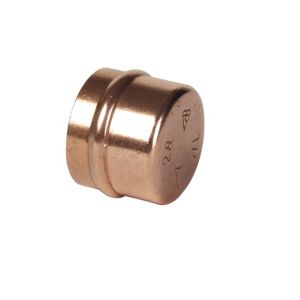 Image of Copper Solder ring Stop end (Dia)28mm