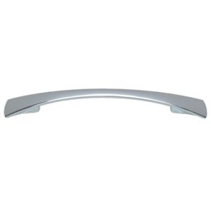 Image of Cooke & Lewis Chrome effect Bow Cabinet Handle (L)64mm Pack of 2