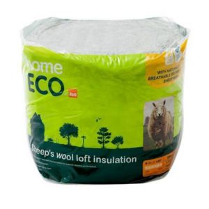 Home Eco Loft Insulation Roll, (L)3M (W)0.37M (T)200mm