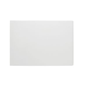 Cooke & Lewis Adelphi Gloss White L-Shaped End Bath Panel (W)700mm