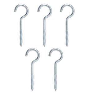 Image of Zinc-plated Large Cup hook (L)60mm Pack of 10