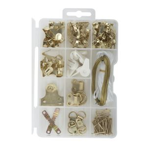 Image of 151 piece Picture hanging kit
