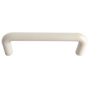Image of White Plastic Bar Cabinet Handle (L)220mm