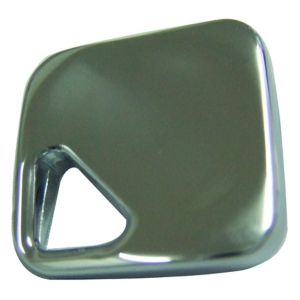 Image of Chrome effect Zinc alloy Square Diamond Furniture Knob