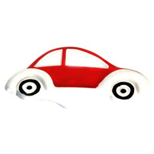 Image of Red Plastic Car Furniture Knob
