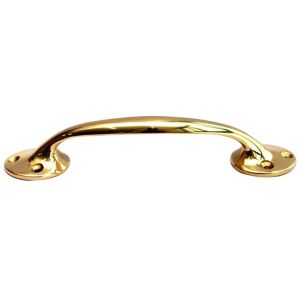 Image of Brass Bow Furniture Handle (L)151mm