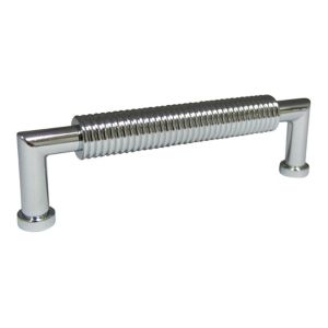Image of Cooke & Lewis Chrome effect Zinc alloy Straight Cabinet Pull handle Pack of 1