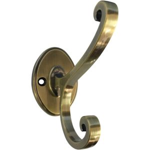 Image of Antique brass effect Zinc alloy Hook