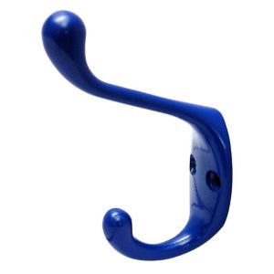 Image of Blue Zinc alloy Hook (H)90mm