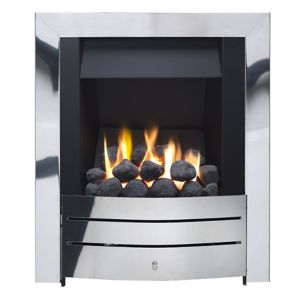 Image of Ignite Maine Chrome effect Gas Fire