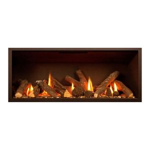 Image of Sirocco Pinnacle 860 Black Slide Control Inset Gas fire