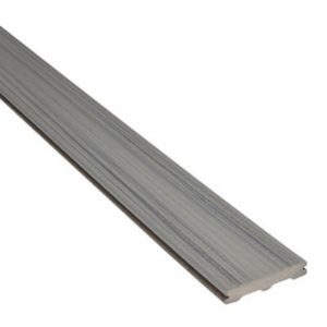 Image of Trex® Chateau grey Composite Deck board (L)2.4m (W)140mm (T)24mm