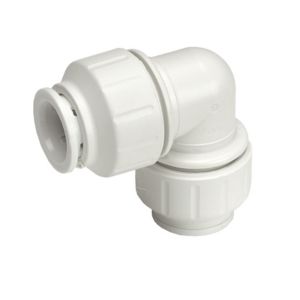 Image of JG Speedfit Push-fit 90° Equal Pipe elbow (Dia)15mm