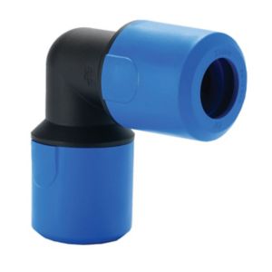 Image of JG Speedfit Push-fit 90° Equal Pipe elbow (Dia)25mm