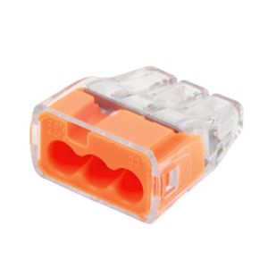 Image of Ideal Orange 32A In-line wire connector Pack of 100