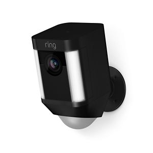 Image of Ring Battery Powered Black Spotlight camera