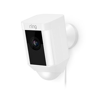 Image of Ring Wired White Spotlight camera