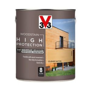 Image of V33 High protection Clear Mid sheen Wood stain 2.5