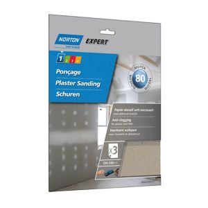 Image of Norton Hand sanding sheets Pack of