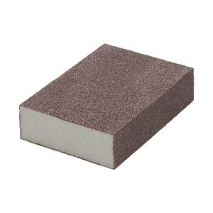 Image of Norton Fine/Medium Sanding sponge (L)100mm (W)68mm