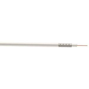 Image of Nexans RG6 White Coaxial cable 25m
