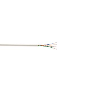 Image of Nexans White 8 core Telephone cable 10m