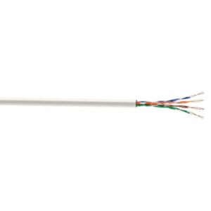 Image of Nexans White 8 core Telephone cable 50m