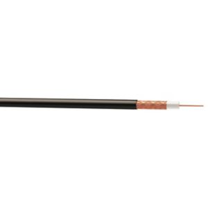 Image of Nexans PF100 Black Coaxial cable 50m