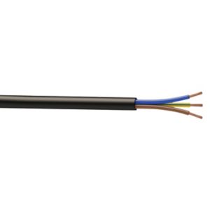 Image of Nexans Black 3 Multi-core cable 50m