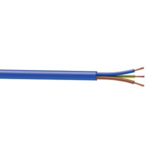 Image of Nexans 3183YAG Blue 3 core Multi-core cable 1.5mm² x 10m