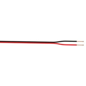Image of Nexans Black & red 2 core Speaker cable 0.75mm² x 25m