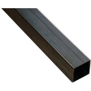 Image of Varnished Steel Square tube (H)20mm (W)20mm (L)2m