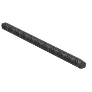 Image of Varnished Hot-rolled steel Twisted Round Bar (L)1m (Dia)8mm