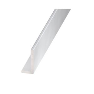 Image of Anodised Aluminium L-shaped Unequal angle (H)10mm (W)15mm (L)2m