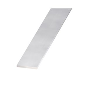 Image of Silver effect Anodised Bar (W)30mm