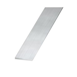 Image of Aluminium Flat bar (H)2mm (W)40mm (L)2m
