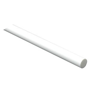 Image of White Composite Round Rod (L)1m (Dia)3mm